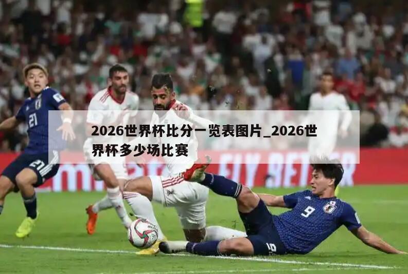 2026世界杯比分一览表图片_2026世界杯多少场比赛