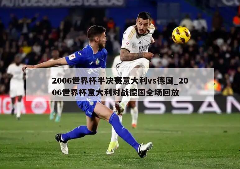 2006世界杯半决赛意大利vs德国_2006世界杯意大利对战德国全场回放