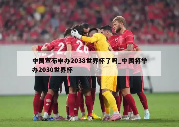 中国宣布申办2038世界杯了吗_中国将举办2030世界杯